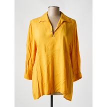 KAKIE - Tunique manches longues jaune en viscose - Femme - Taille 46 - Modz