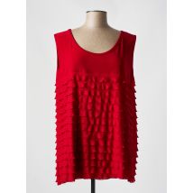 DEOMINO - Débardeur rouge en polyester - Femme - Taille 46 - Modz