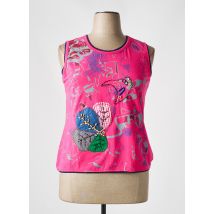 S.QUISE - Débardeur rose en coton - Femme - Taille 46 - Modz