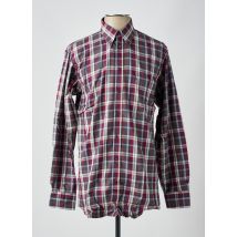 CHATEL - Chemise manches longues rouge en coton - Homme - Taille S - Modz