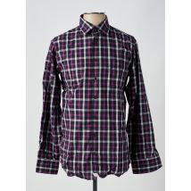 JEAN CHATEL - Chemise manches longues violet en coton - Homme - Taille S - Modz