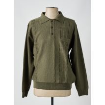 I.ODENA - Pull vert en merinos - Homme - Taille M - Modz
