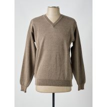 &SIN - Pull marron en acrylique - Homme - Taille S - Modz