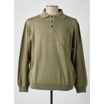 BERAC - Pull vert en merinos - Homme - Taille XL - Modz