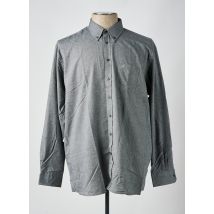 CHATEL - Chemise manches longues gris en coton - Homme - Taille XXL - Modz