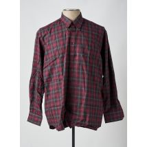 JEAN CHATEL - Chemise manches longues rouge en coton - Homme - Taille XXL - Modz