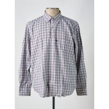 BLUSALINA - Chemise manches longues blanc en coton - Homme - Taille XXL - Modz