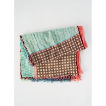 NICE THINGS - Foulard bleu en coton - Femme - Taille TU - Modz