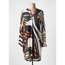 MISSY - Robe mi-longue noir en polyester - Femme - Taille 40 - Modz