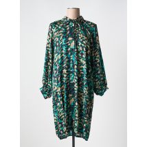 EGO - Robe mi-longue vert en viscose - Femme - Taille 36 - Modz