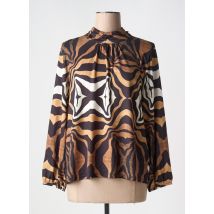EGO - Pull marron en polyamide - Femme - Taille 38 - Modz