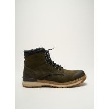 MUSTANG - Bottines/Boots vert en autre matiere - Homme - Taille 42 - Modz