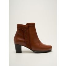 KARSTON - Bottines/Boots marron en cuir - Femme - Taille 35 - Modz