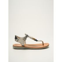 MINIBEL - Tongs argent en cuir - Fille - Taille 33 - Modz