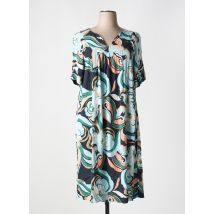 CISO - Robe mi-longue bleu en viscose - Femme - Taille 46 - Modz