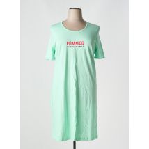 RINGELLA - Chemise de nuit vert en coton - Femme - Taille 48 - Modz