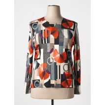 GRIFFON - T-shirt orange en viscose - Femme - Taille 54 - Modz