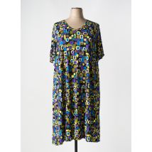 M - Robe mi-longue noir en viscose - Femme - Taille 60 - Modz