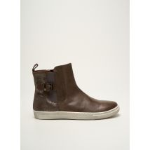 FR - Bottines/Boots marron en cuir - Femme - Taille 39 - Modz