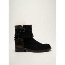 FR - Bottines/Boots noir en cuir - Femme - Taille 39 - Modz