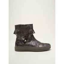 P'TITE NINETTE - Bottines/Boots argent en cuir - Femme - Taille 35 - Modz