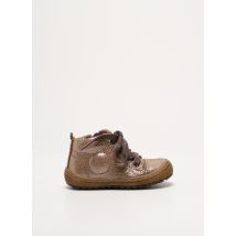 BISGAARD - Baskets beige en cuir - Fille - Taille 19 - Modz