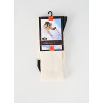 DORE DORE - Chaussettes beige en laine - Homme - Taille 44 - Modz