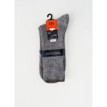 DORE DORE - Chaussettes gris en laine - Homme - Taille 41 - Modz