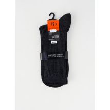 DORE DORE - Chaussettes gris fonce en laine - Homme - Taille 40 - Modz