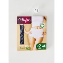 PLAYTEX - Culotte noir en coton - Femme - Taille 42 - Modz