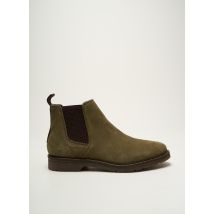 BUGATTI - Bottines/Boots vert en cuir - Homme - Taille 40 - Modz