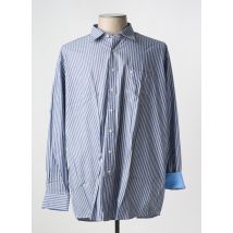 BEN GREEN - Chemise manches longues bleu en coton - Homme - Taille 3XL - Modz