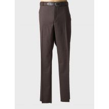 MURK - Pantalon droit marron en polyester - Homme - Taille 56 - Modz