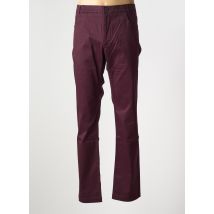 OLD TAYLOR - Pantalon droit violet en coton - Homme - Taille 50 - Modz