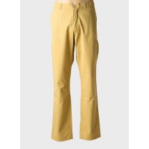 OLD TAYLOR - Pantalon chino jaune en coton - Homme - Taille 52 - Modz