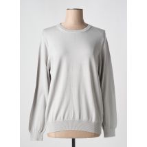 ELLEMME - Pull gris en coton - Femme - Taille 36 - Modz