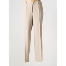 GERKE MY PANTS - Pantalon droit beige en polyester - Femme - Taille 46 - Modz