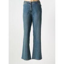 JENSEN - Jean coupe flare bleu en coton - Femme - Taille 48 - Modz