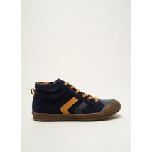 BELLAMY - Baskets bleu en cuir - Garçon - Taille 32 - Modz
