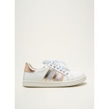 BELLAMY - Baskets blanc en cuir - Fille - Taille 32 - Modz