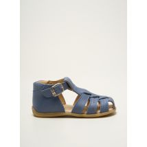 BELLAMY - Sandales/Nu pieds bleu en cuir - Garçon - Taille 20 - Modz