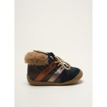 BELLAMY - Bottillons bleu en cuir - Fille - Taille 19 - Modz