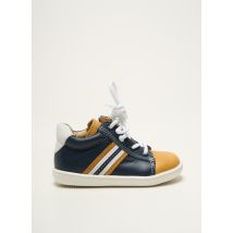BELLAMY - Bottillons bleu en cuir - Garçon - Taille 21 - Modz
