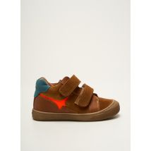BELLAMY - Baskets marron en cuir - Garçon - Taille 27 - Modz