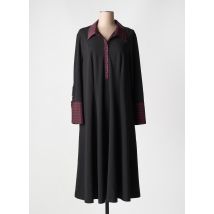 MAT. - Robe mi-longue noir en polyester - Femme - Taille 44 - Modz