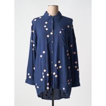 ADIA - Chemisier bleu en viscose - Femme - Taille 42 - Modz