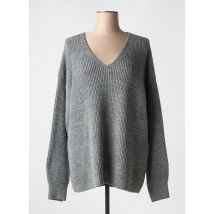 MAT. - Pull gris en acrylique - Femme - Taille 44 - Modz