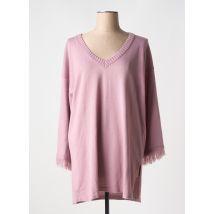 SOPHIA CURVY - Pull rose en polyamide - Femme - Taille 48 - Modz