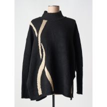 MAT. - Pull noir en acrylique - Femme - Taille 44 - Modz