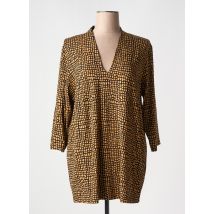 YESTA - T-shirt beige en viscose - Femme - Taille 44 - Modz